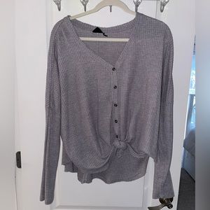 Gray Urban Outfitters Long Sleeve